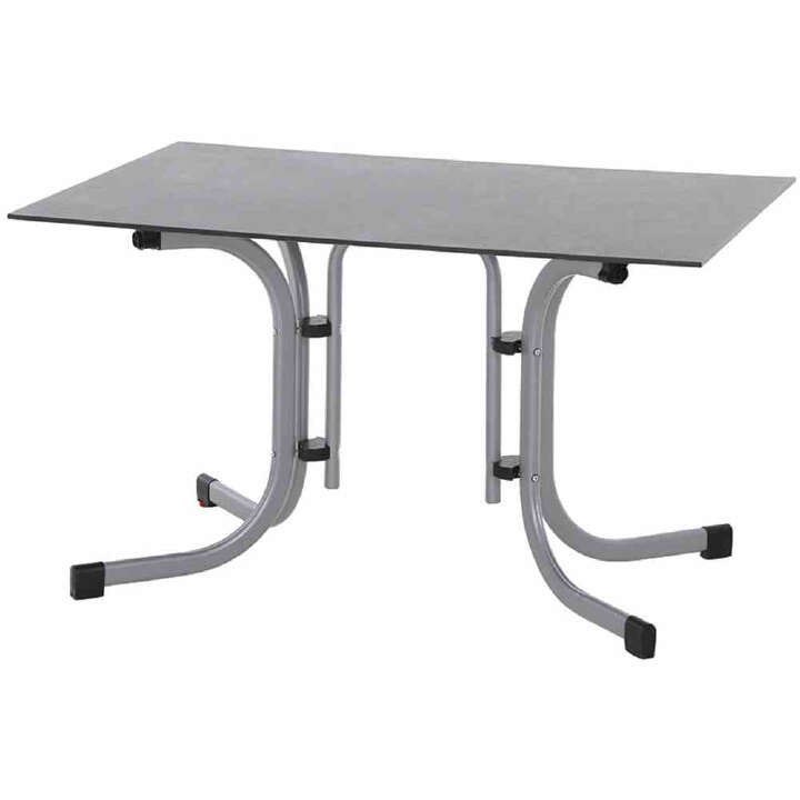 SIENA GARDEN Sola Klapptisch 120x80 cm, silber